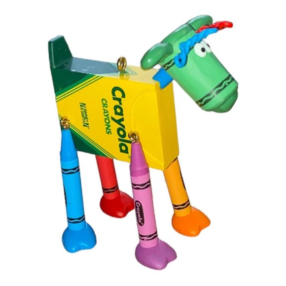 Hallmark Other - Hallmark Keepsake Ornament Happy Hues Reindeer Crayola Crayons 2005
